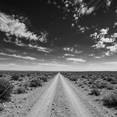 Dusty road to Texas